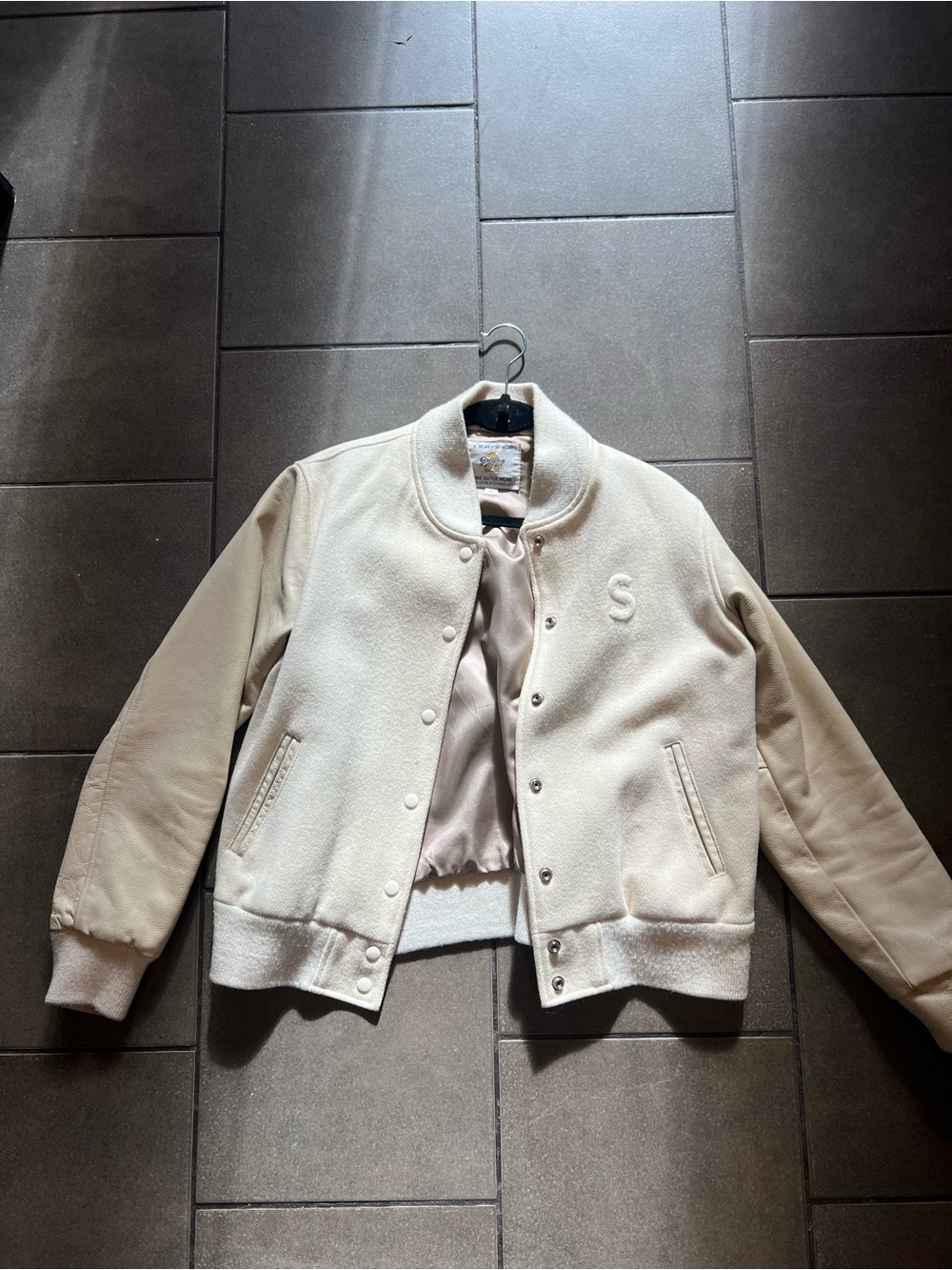 Shinola x Golden bear men’s varsity jacket